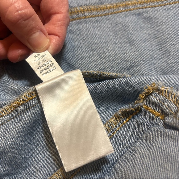 Old Navy Girls Youth L 10-12 Denim Blue Jean Trucker Jacket EUC - Picture 4 of 10